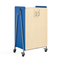 Whiffle Double Combination Storage Cart - 60”H