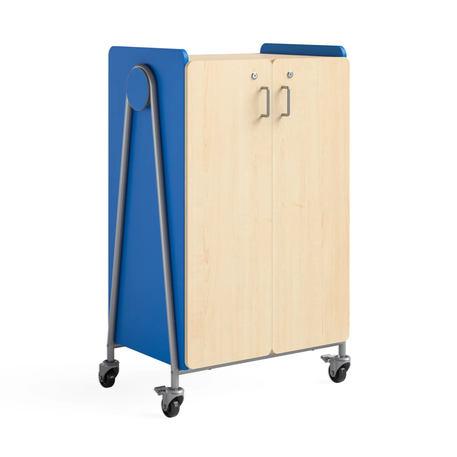 Whiffle Double Combination Storage Cart - 60”H