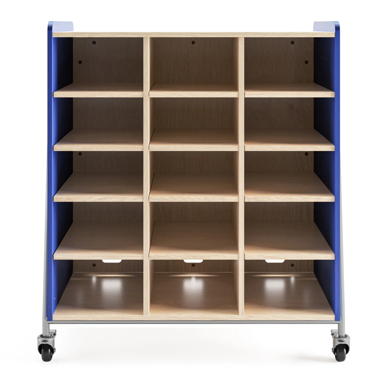 Whiffle Double Rolling Storage Cart - 48”H