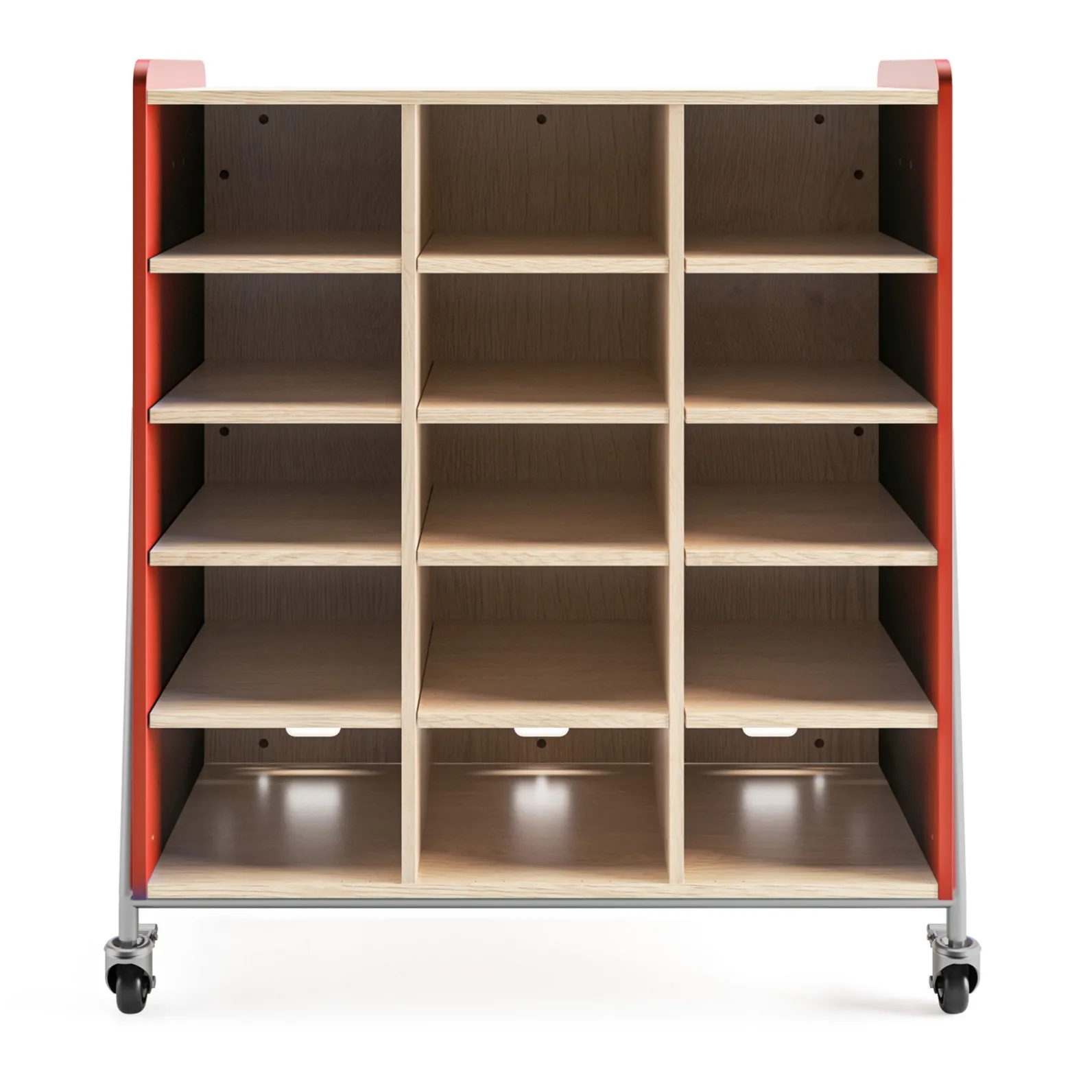 Whiffle Double Rolling Storage Cart - 48”H