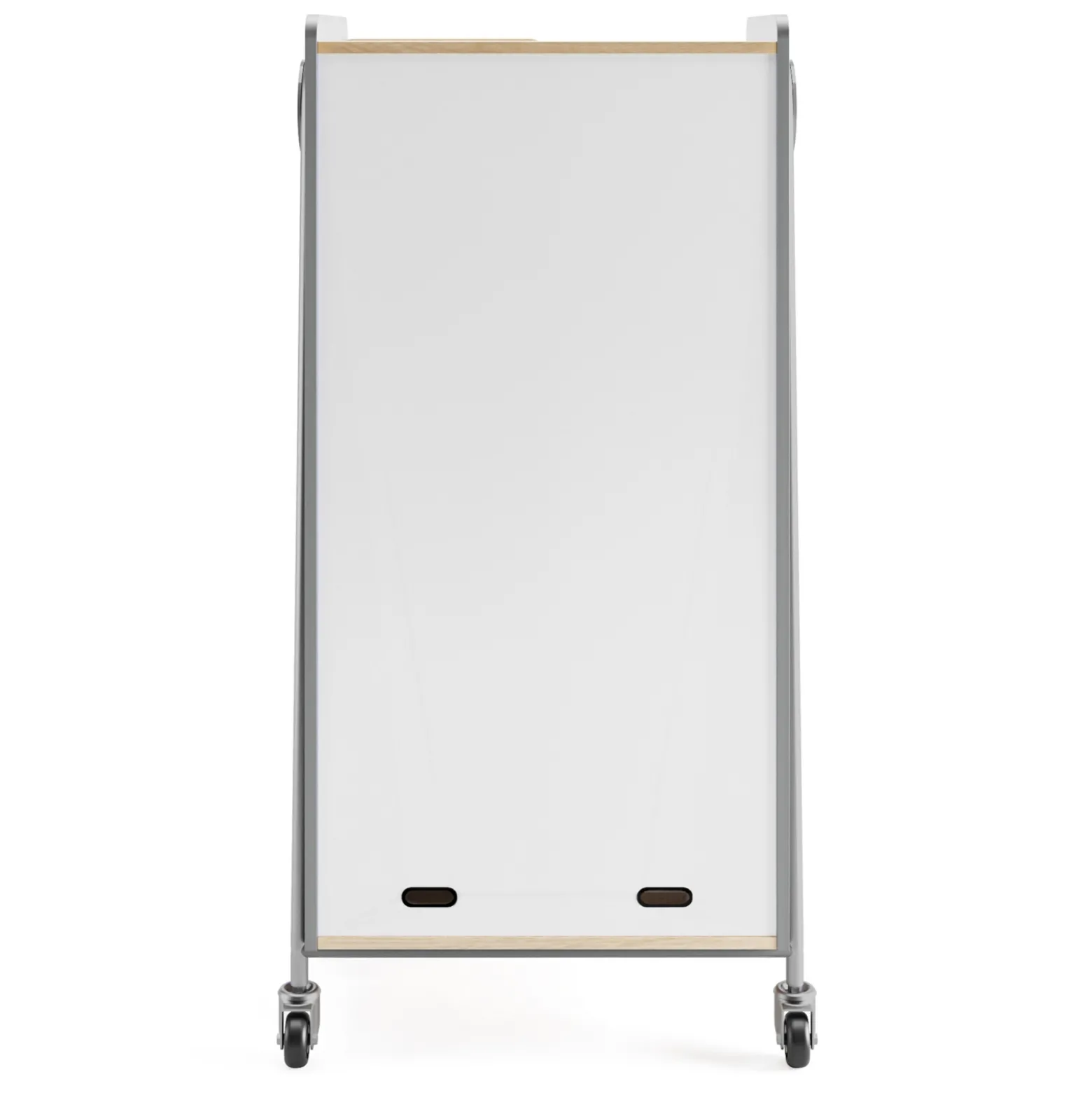 Whiffle Double Rolling Storage Cart with Bins & Door - 60”H