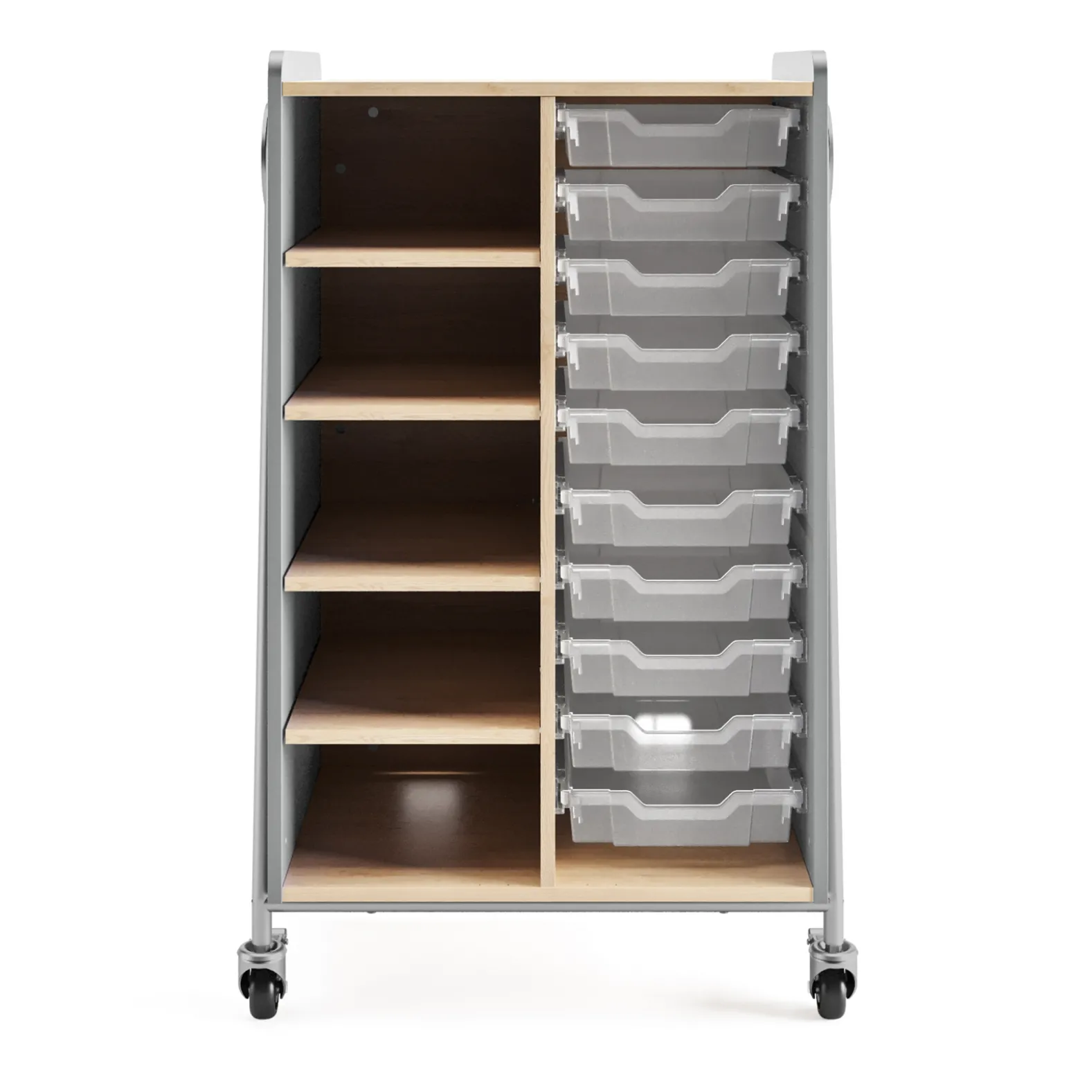 Whiffle Double Storage Cart 48"H