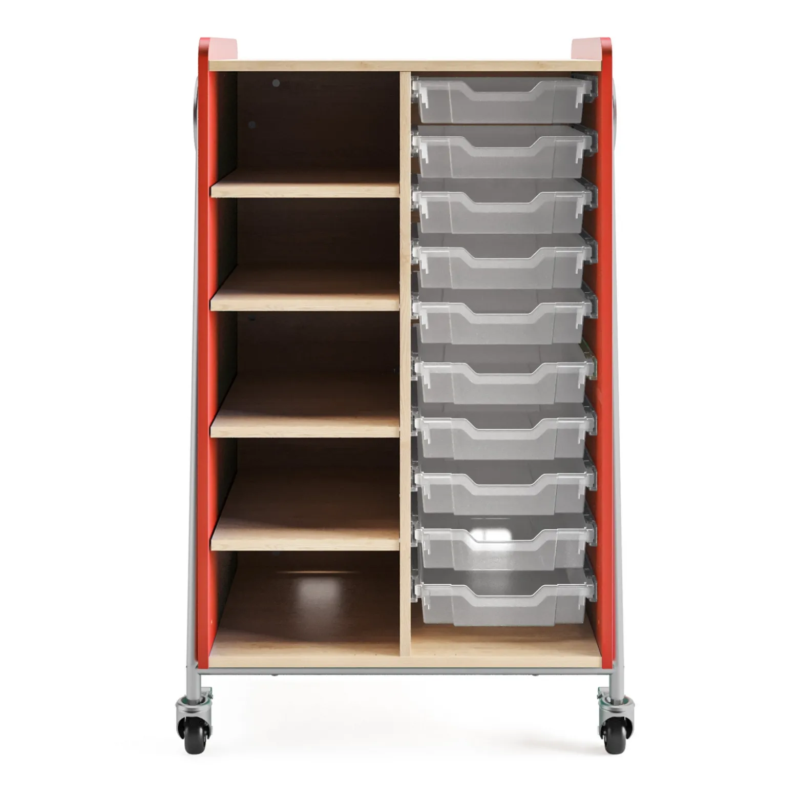 Whiffle Double Storage Cart 48"H
