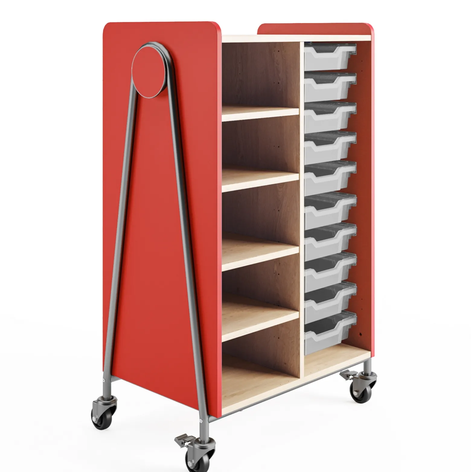 Whiffle Double Storage Cart 48"H