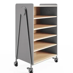 Whiffle Rolling Storage Cart - 48”H