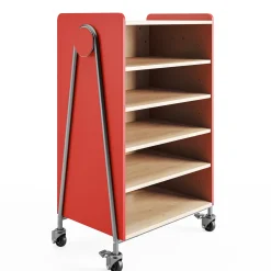 Whiffle Rolling Storage Cart - 48”H