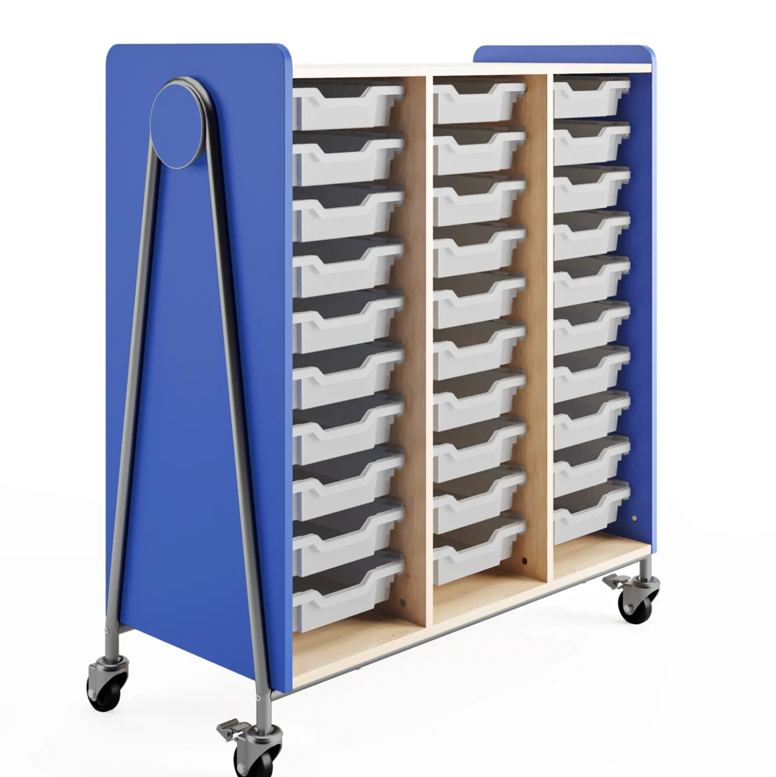 Whiffle Triple Storage Cart - 48”H