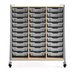 Whiffle Triple Storage Cart - 48”H