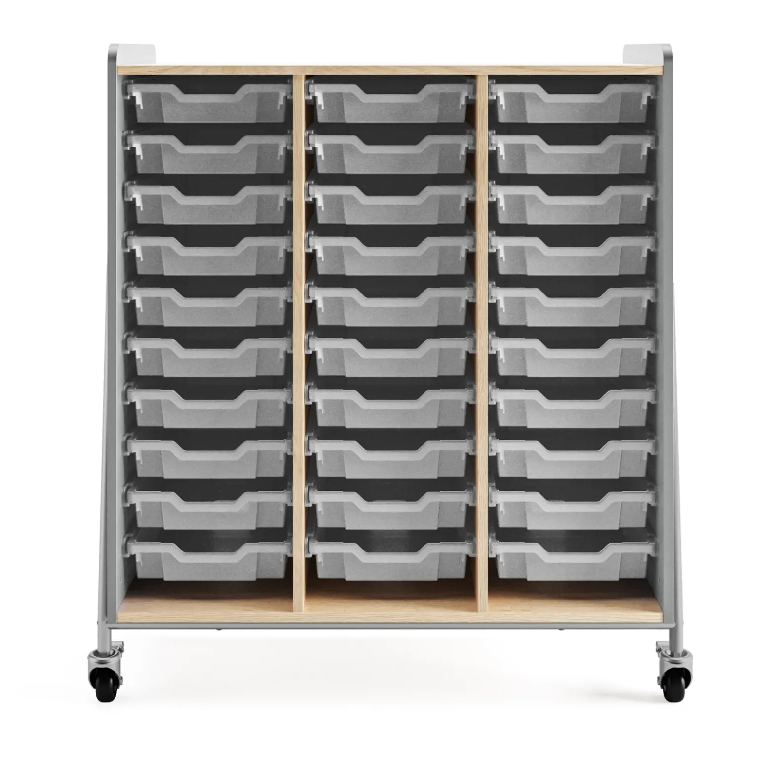 Whiffle Triple Storage Cart - 48”H