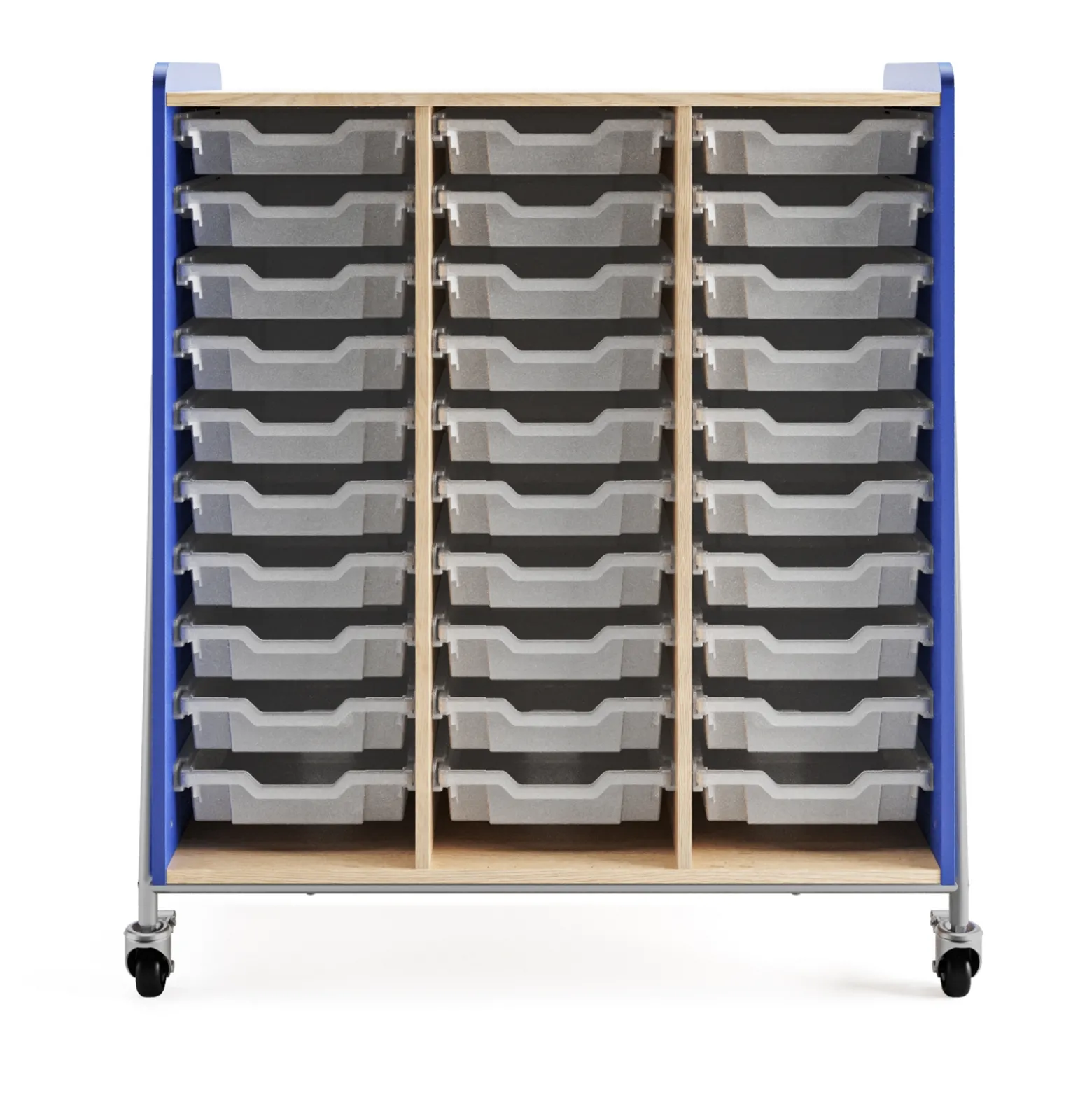 Whiffle Triple Storage Cart - 48”H
