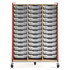 Whiffle Triple Storage Cart - 60”H