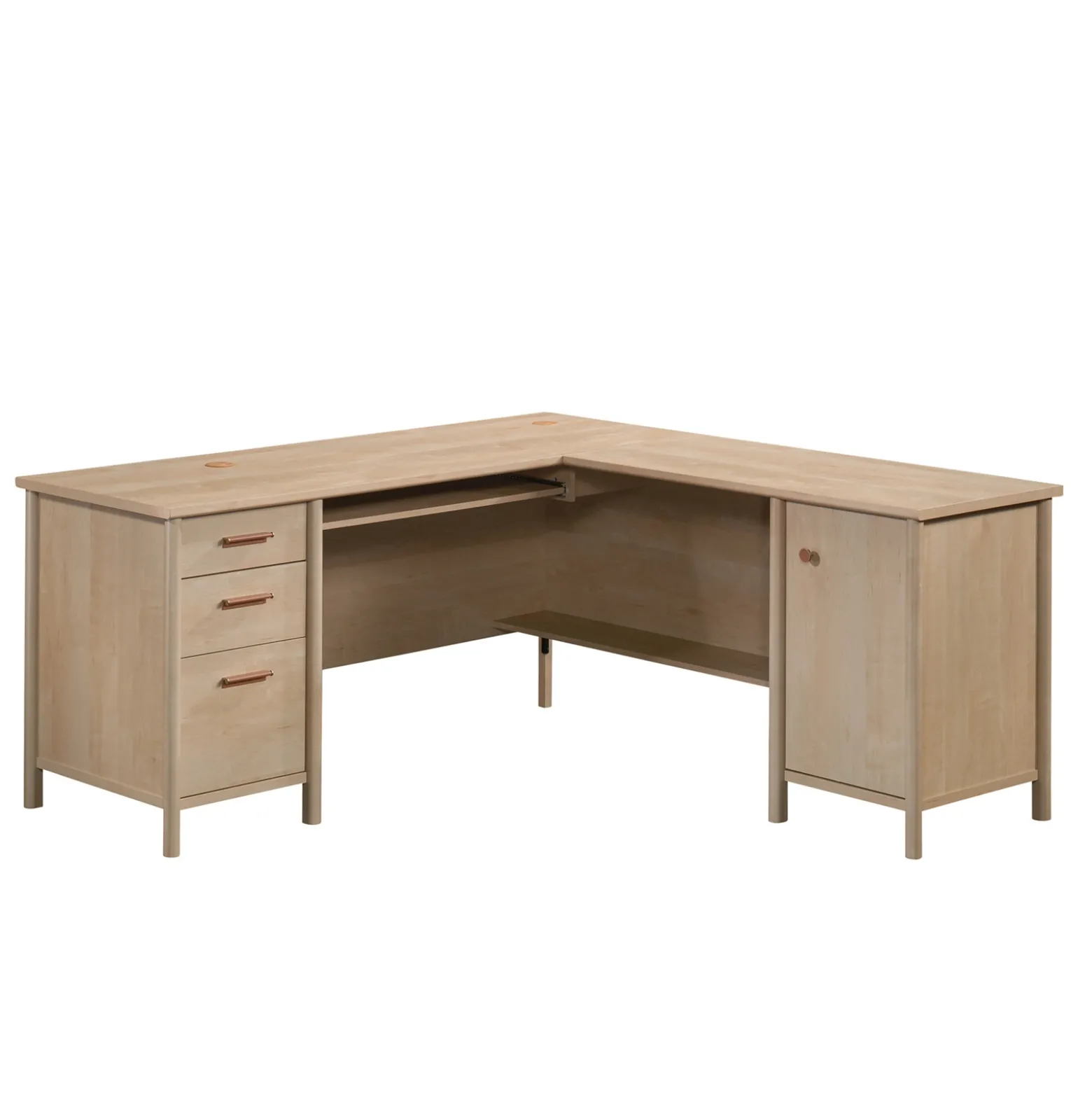 Whitaker Point L-Shaped Desk - 65"W x 65"D
