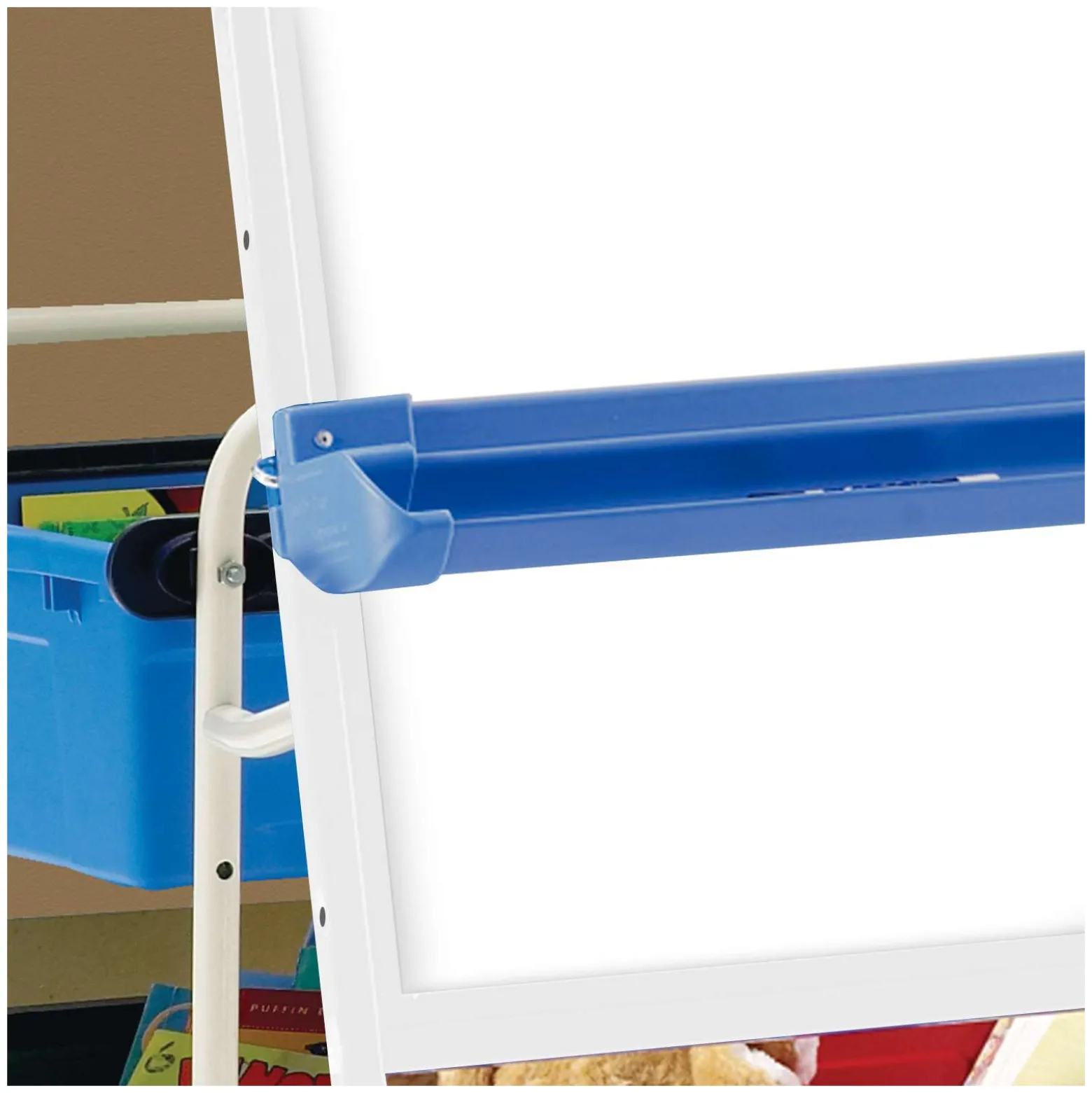 White Board Center with Storage - 31.5"W x 56.5"H