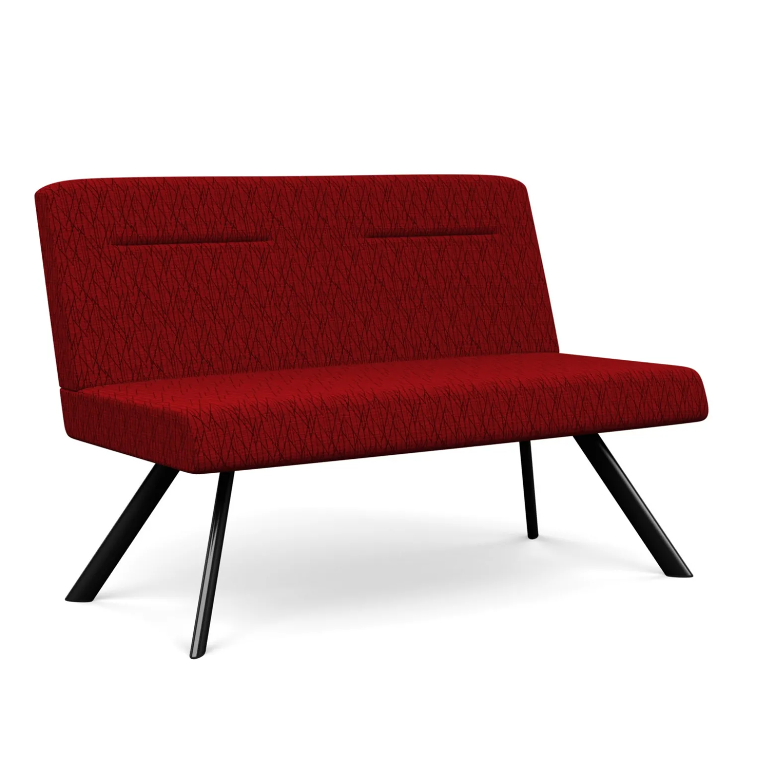 Willow Designer Armless Loveseat