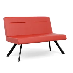 Willow Designer Armless Loveseat