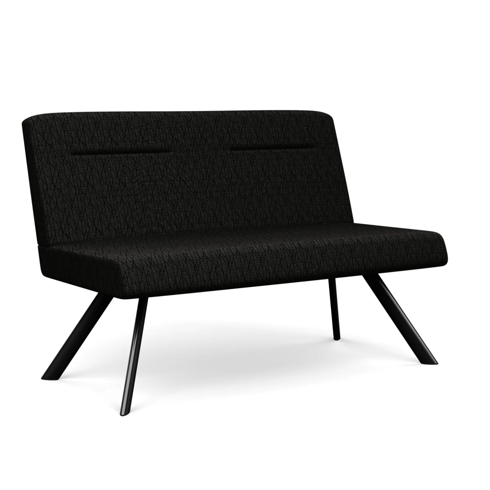 Willow Designer Armless Loveseat