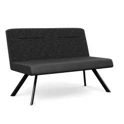 Willow Designer Armless Loveseat