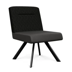 Willow Designer Armless Swivel Guest Chair