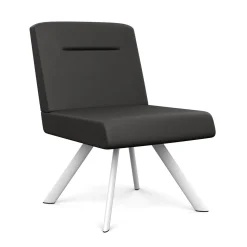 Willow Designer Armless Swivel Guest Chair