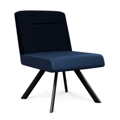 Willow Designer Armless Swivel Guest Chair