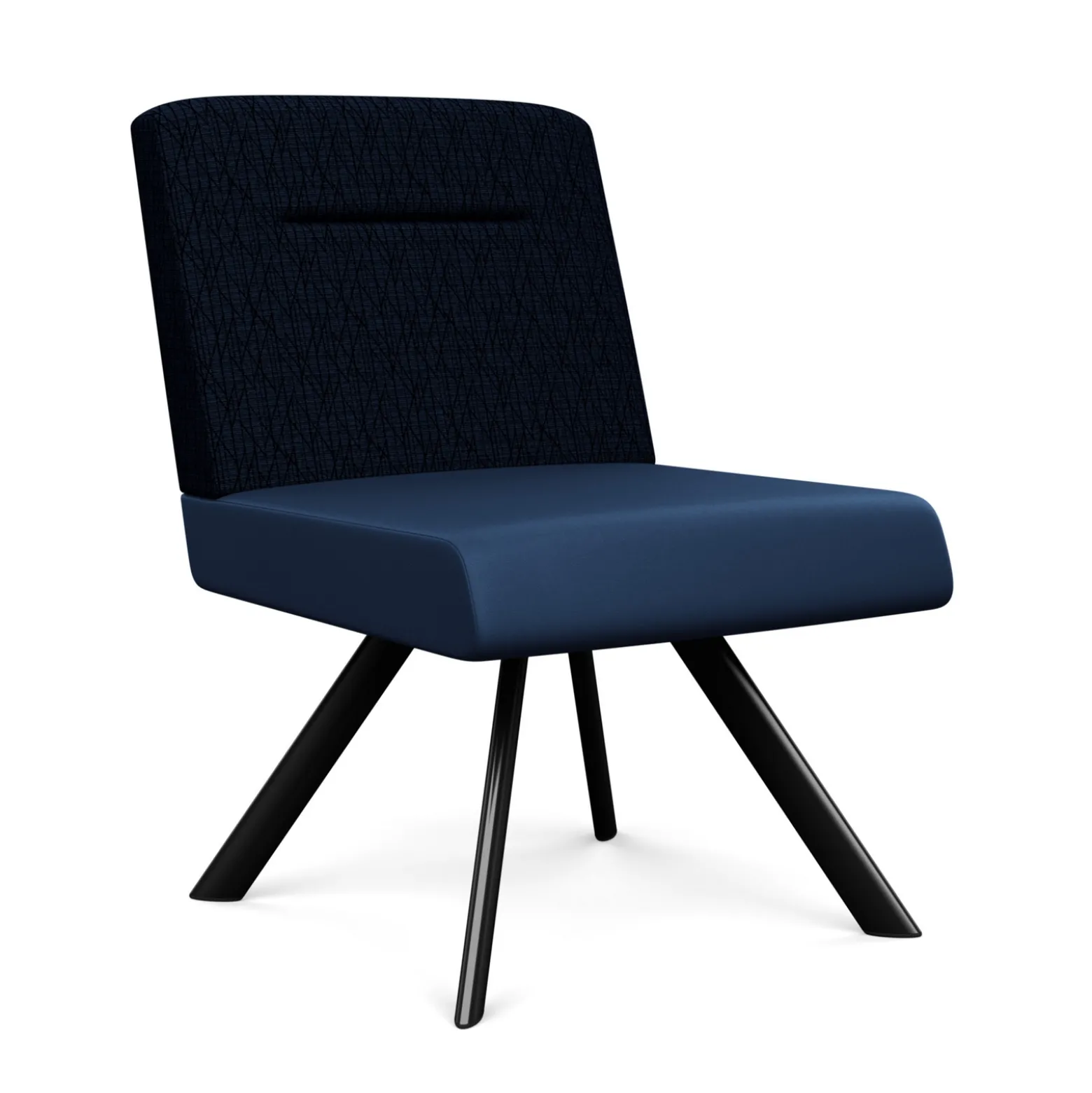 Willow Designer Armless Swivel Guest Chair