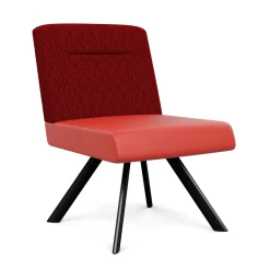 Willow Designer Armless Swivel Guest Chair