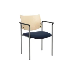 Wood Back Guest Chair