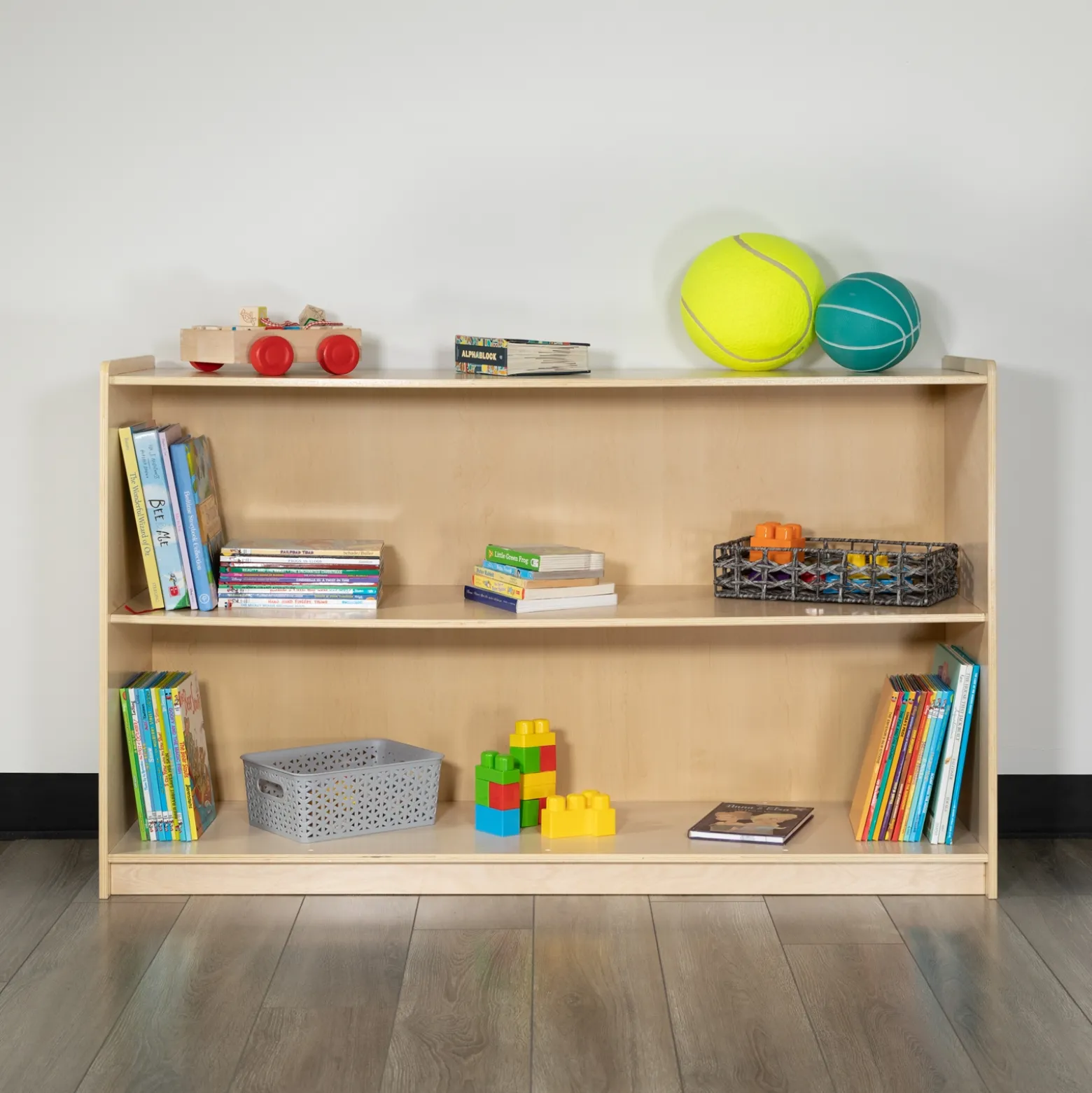 Wood Classroom Storage Cabinet