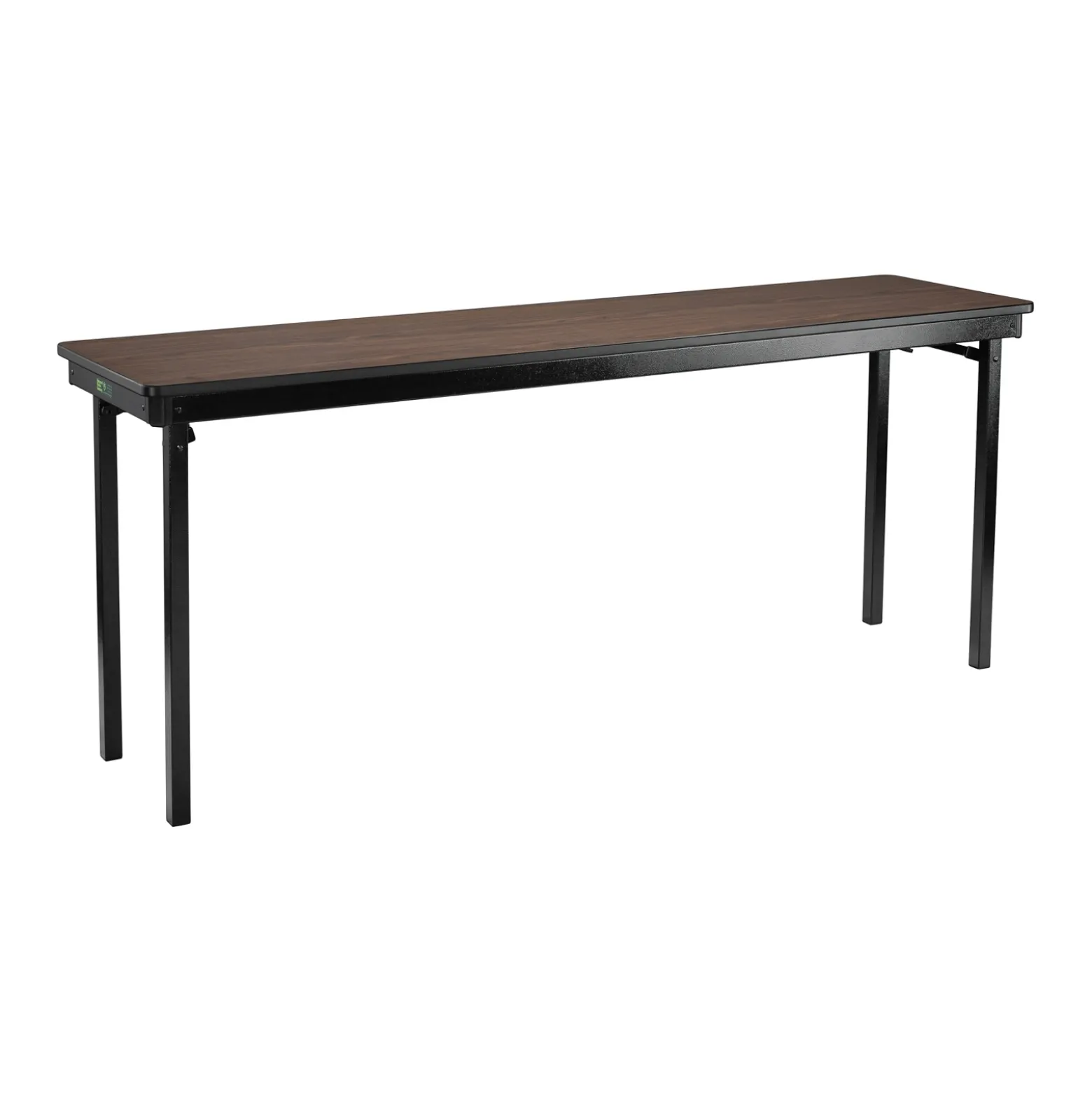Wood Folding Table 18"W x 72"D