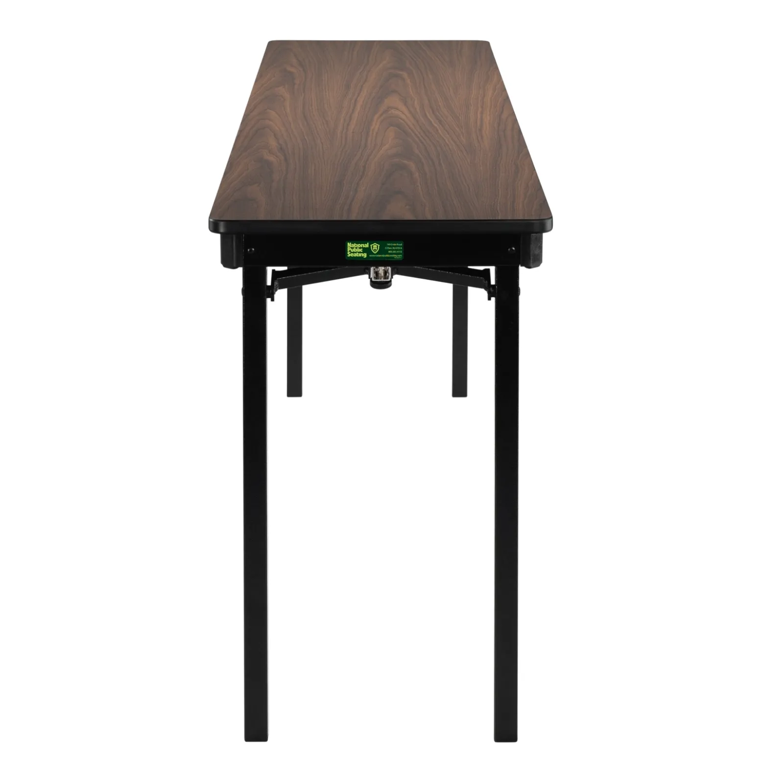 Wood Folding Table 18"W x 72"D