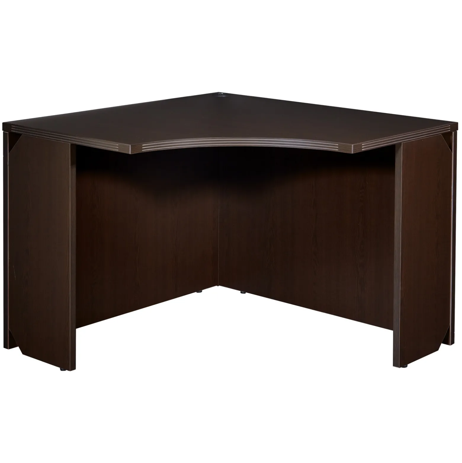 Wood Grain Corner Desk - 42"W
