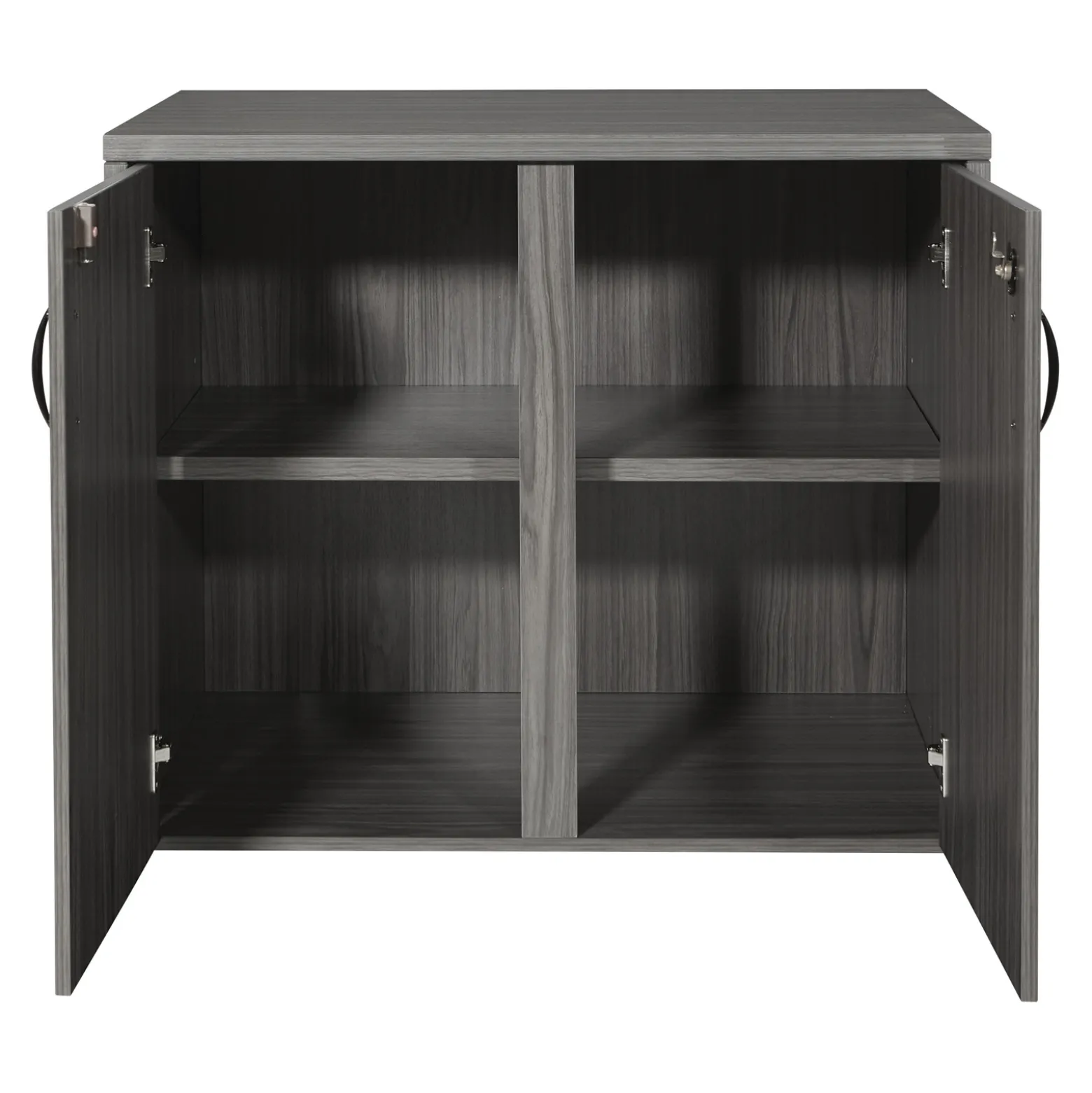 Wood Grain Laminate Storage Cabinet