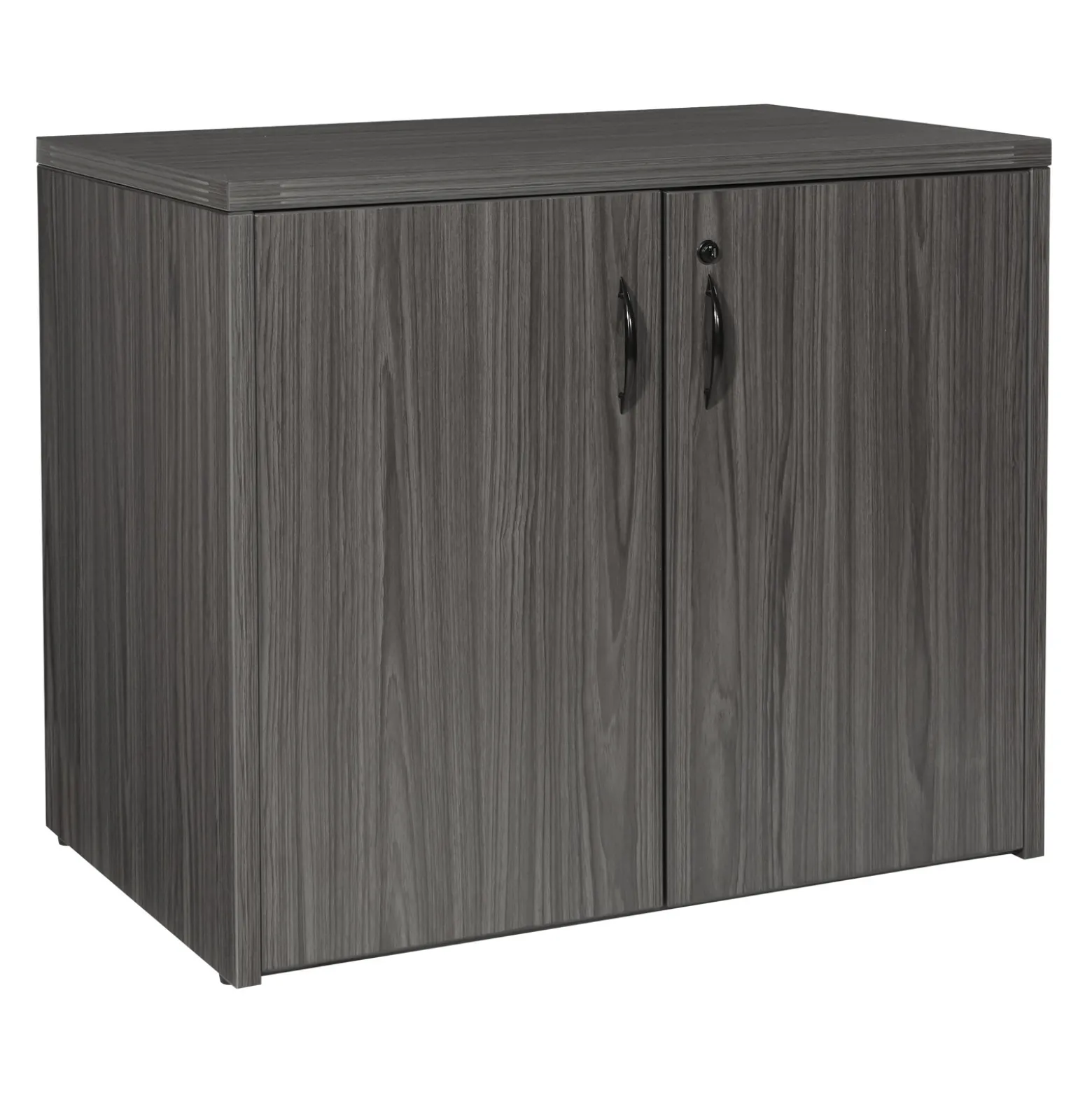 Wood Grain Laminate Storage Cabinet