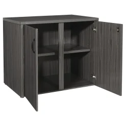 Wood Grain Laminate Storage Cabinet