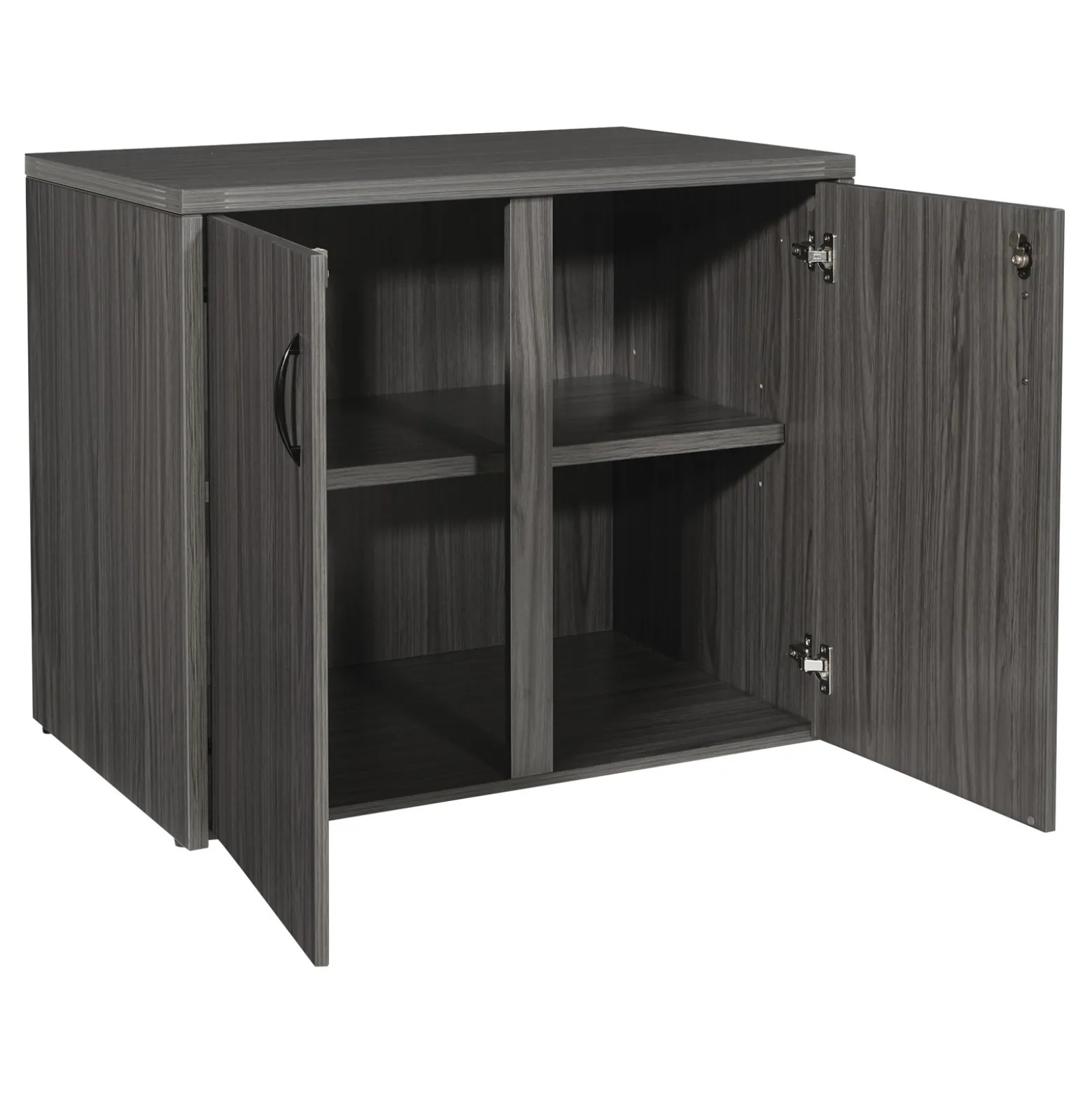 Wood Grain Laminate Storage Cabinet
