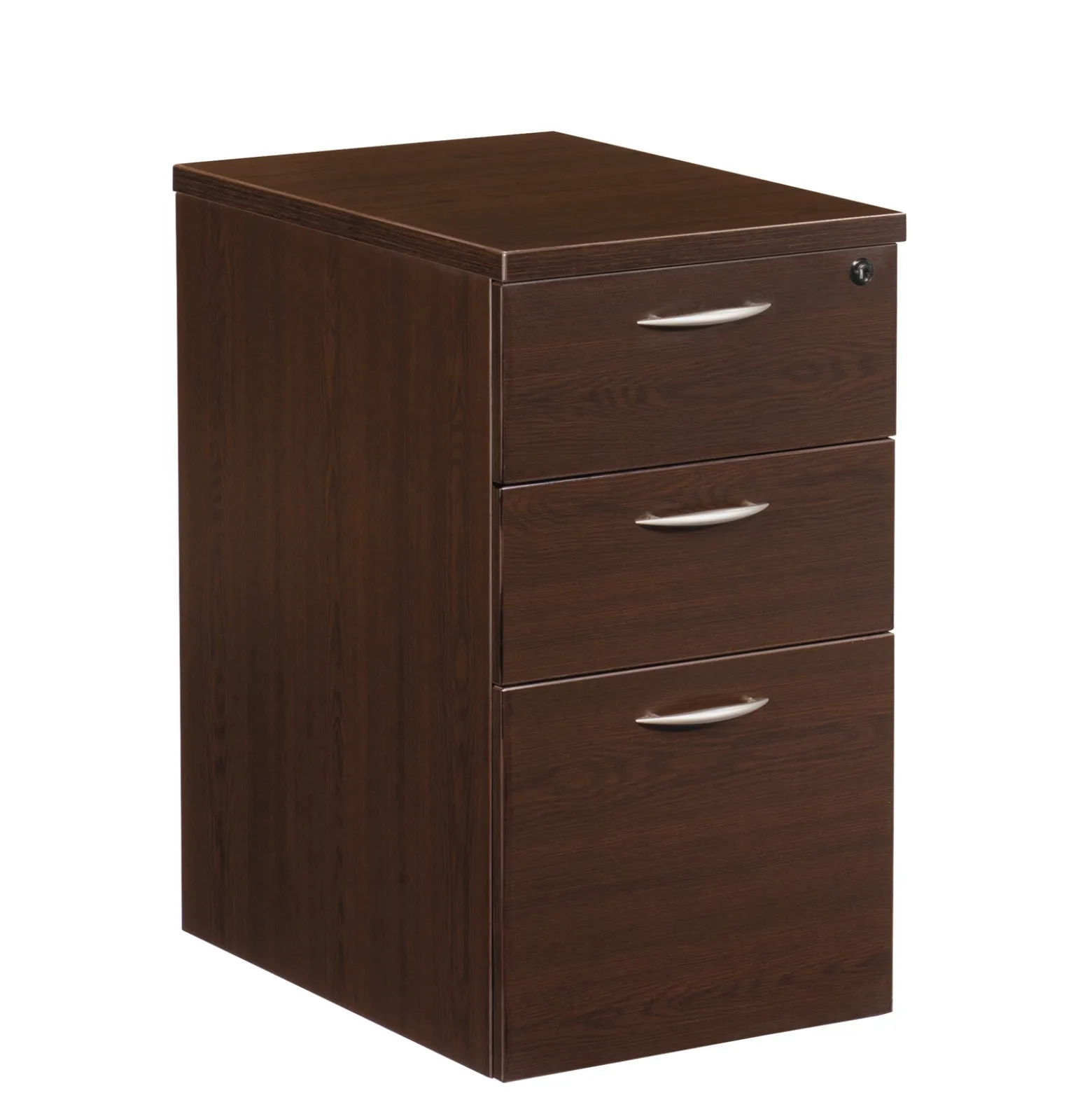 Wood Grain Mobile Pedestal - 15.5"W