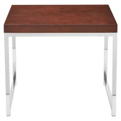 Wood Veneer End Table - 22" x 16"