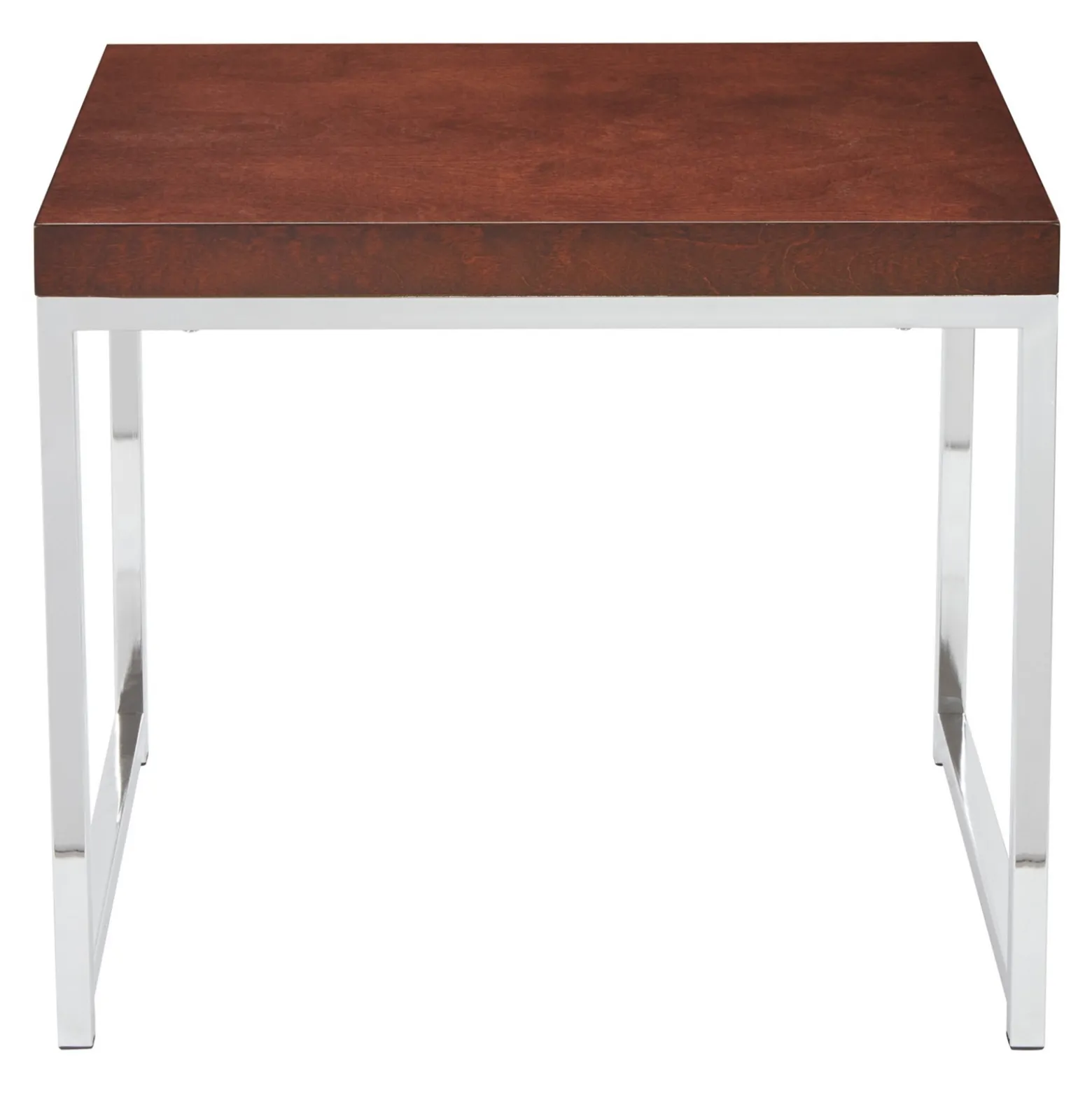 Wood Veneer End Table - 22" x 16"