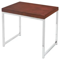 Wood Veneer End Table - 22