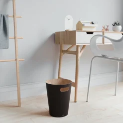 Wooden Trash Can