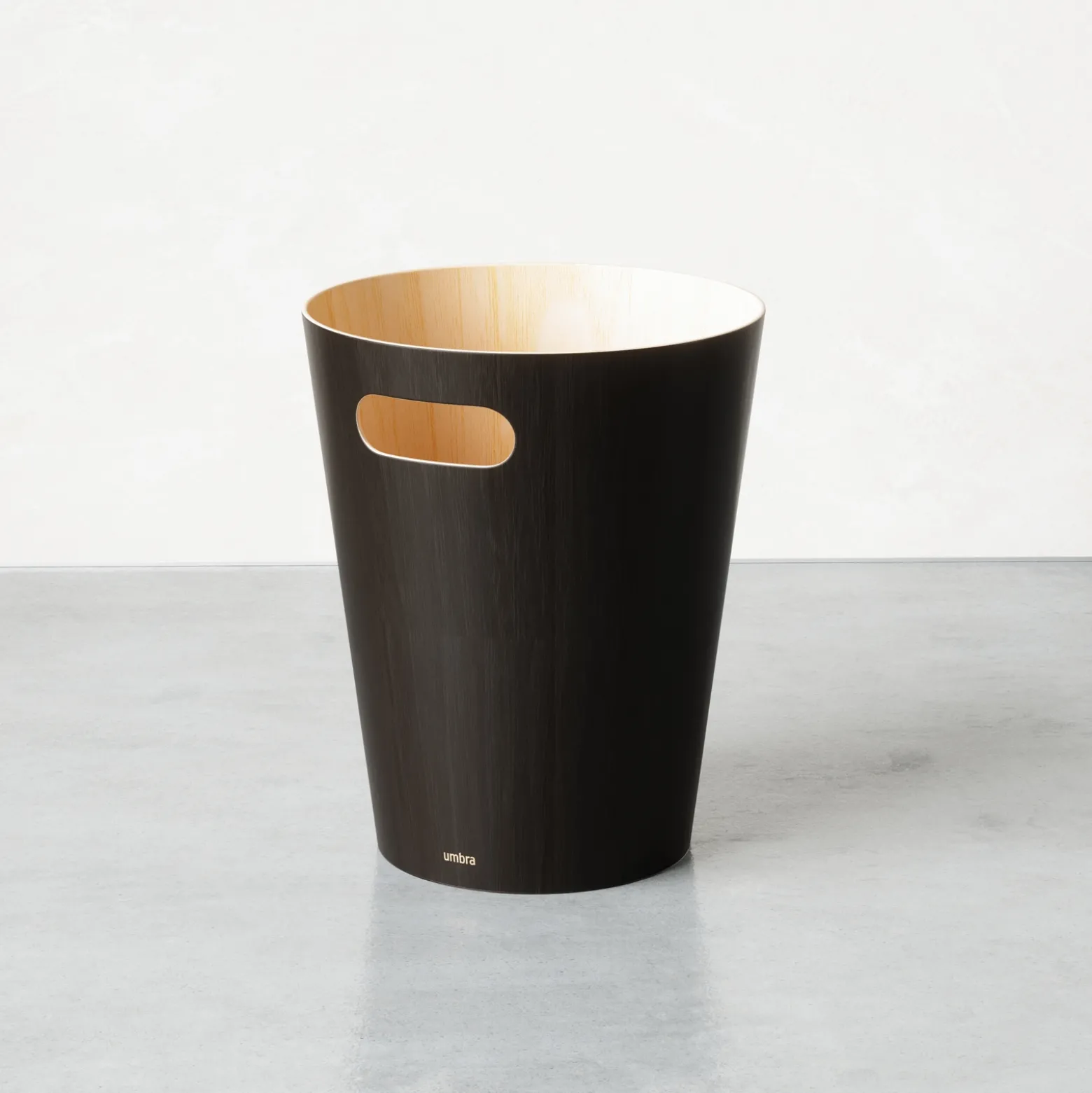 Wooden Trash Can