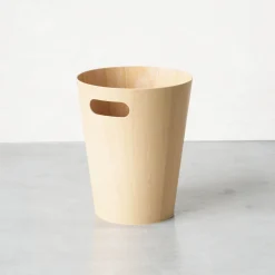 Wooden Trash Can