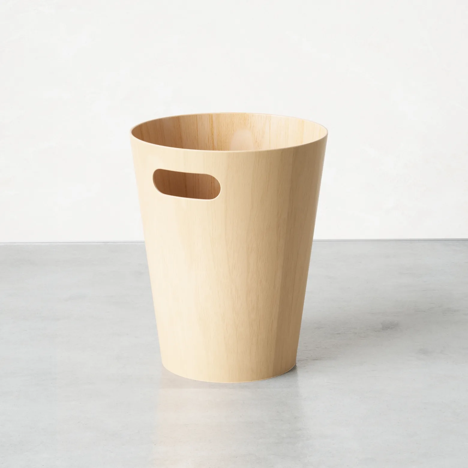 Wooden Trash Can