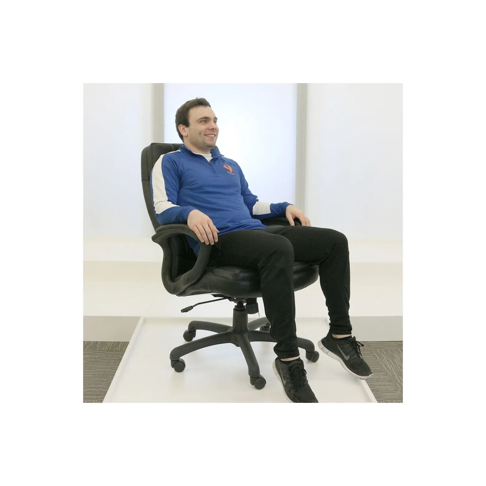 Work Smart Bonded Leather Executive Chair