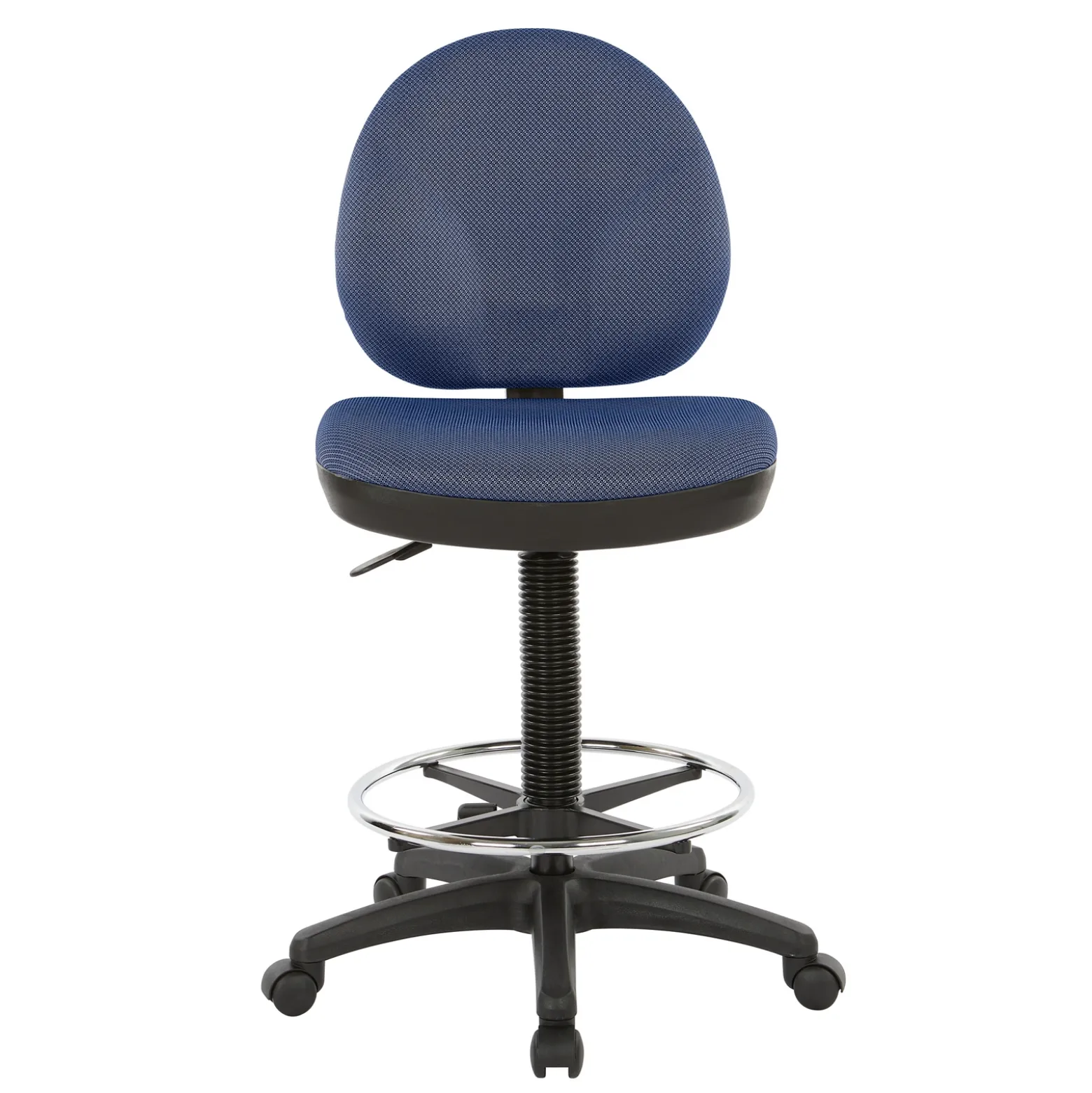Work Smart DC Series WorkSmart Armless Drafting Stool with Foot-rest
