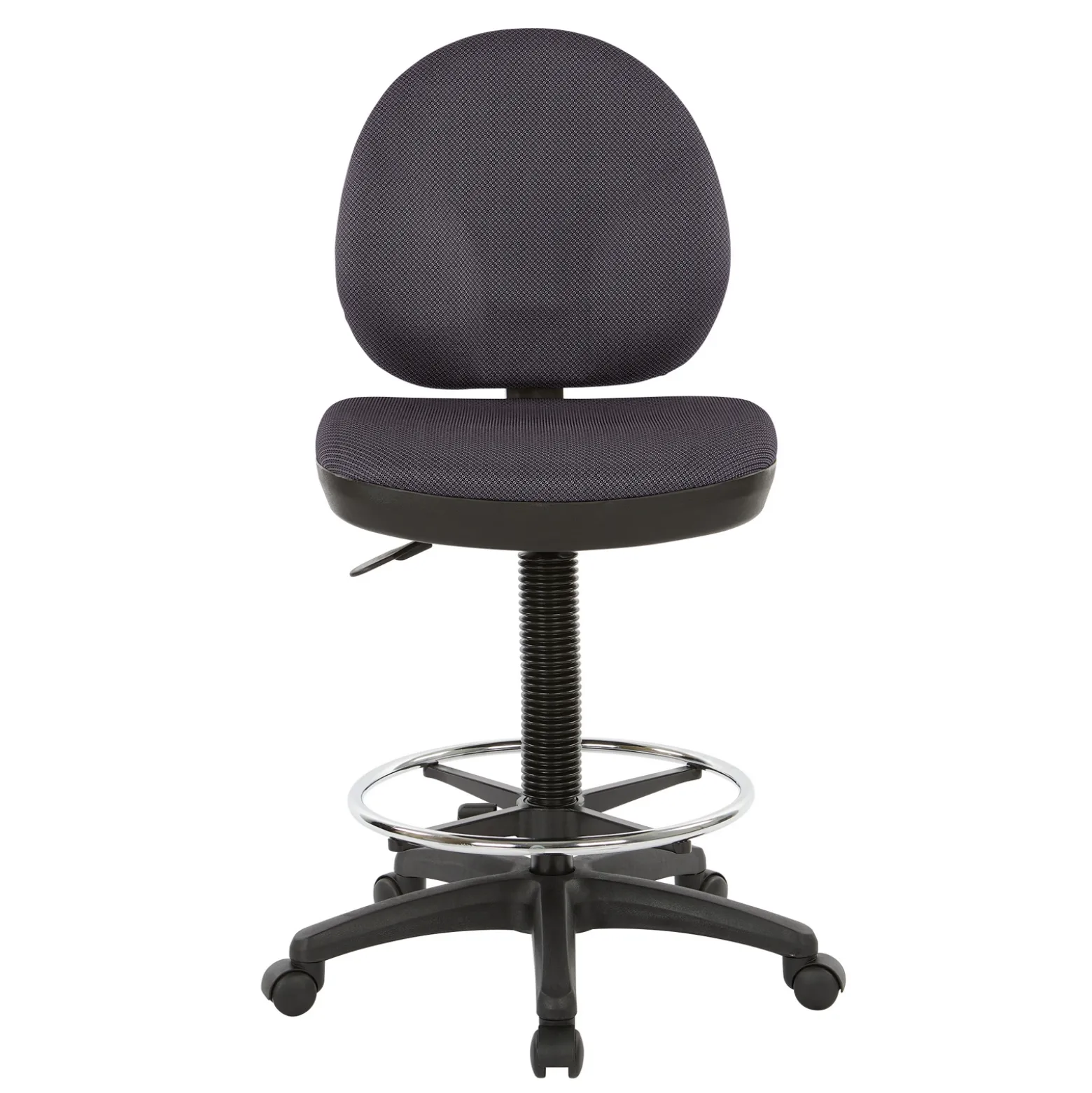 Work Smart DC Series WorkSmart Armless Drafting Stool with Foot-rest