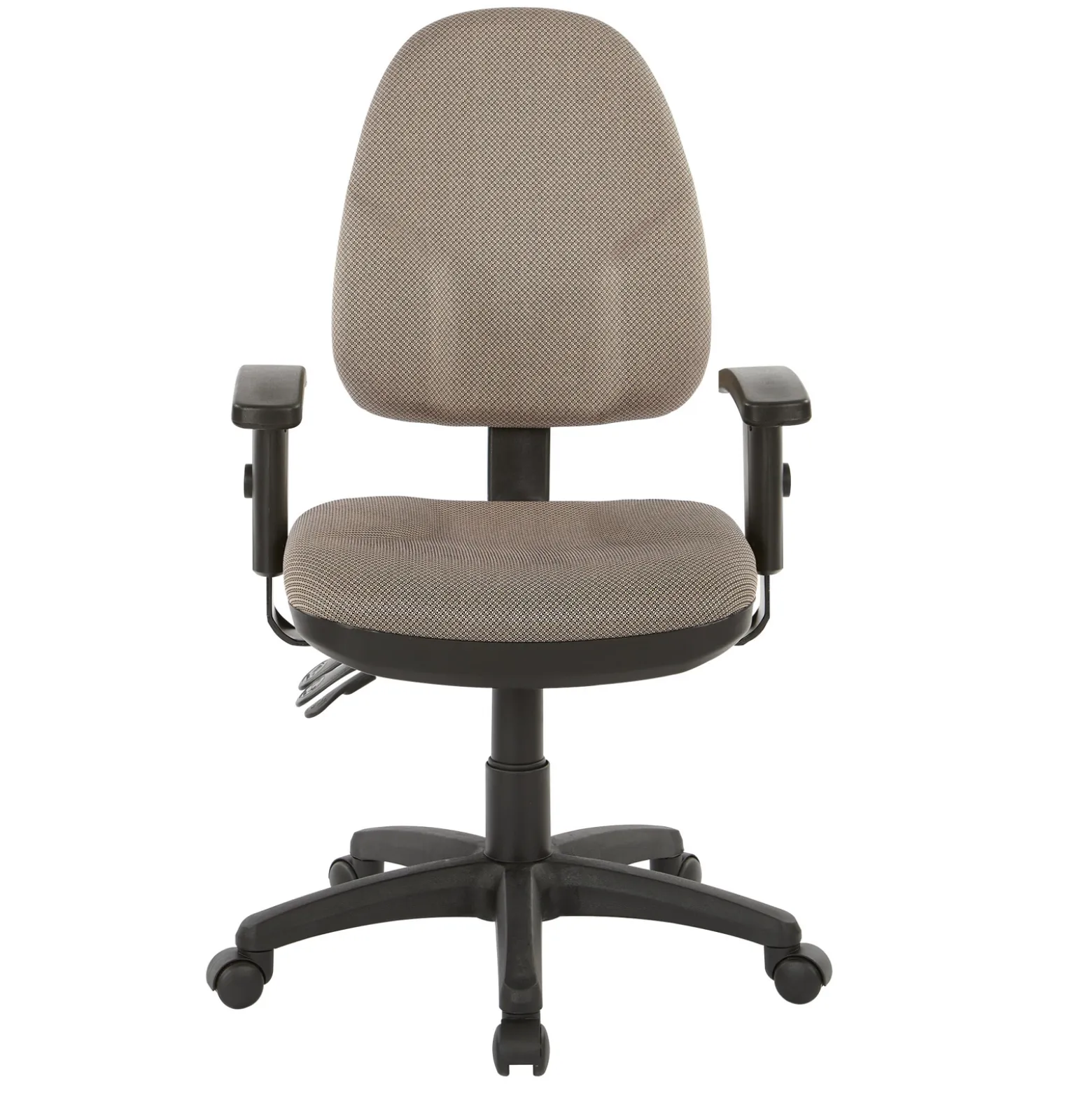 Work Smart Ergonomic Fabric Work Smart Task Chair with Arms