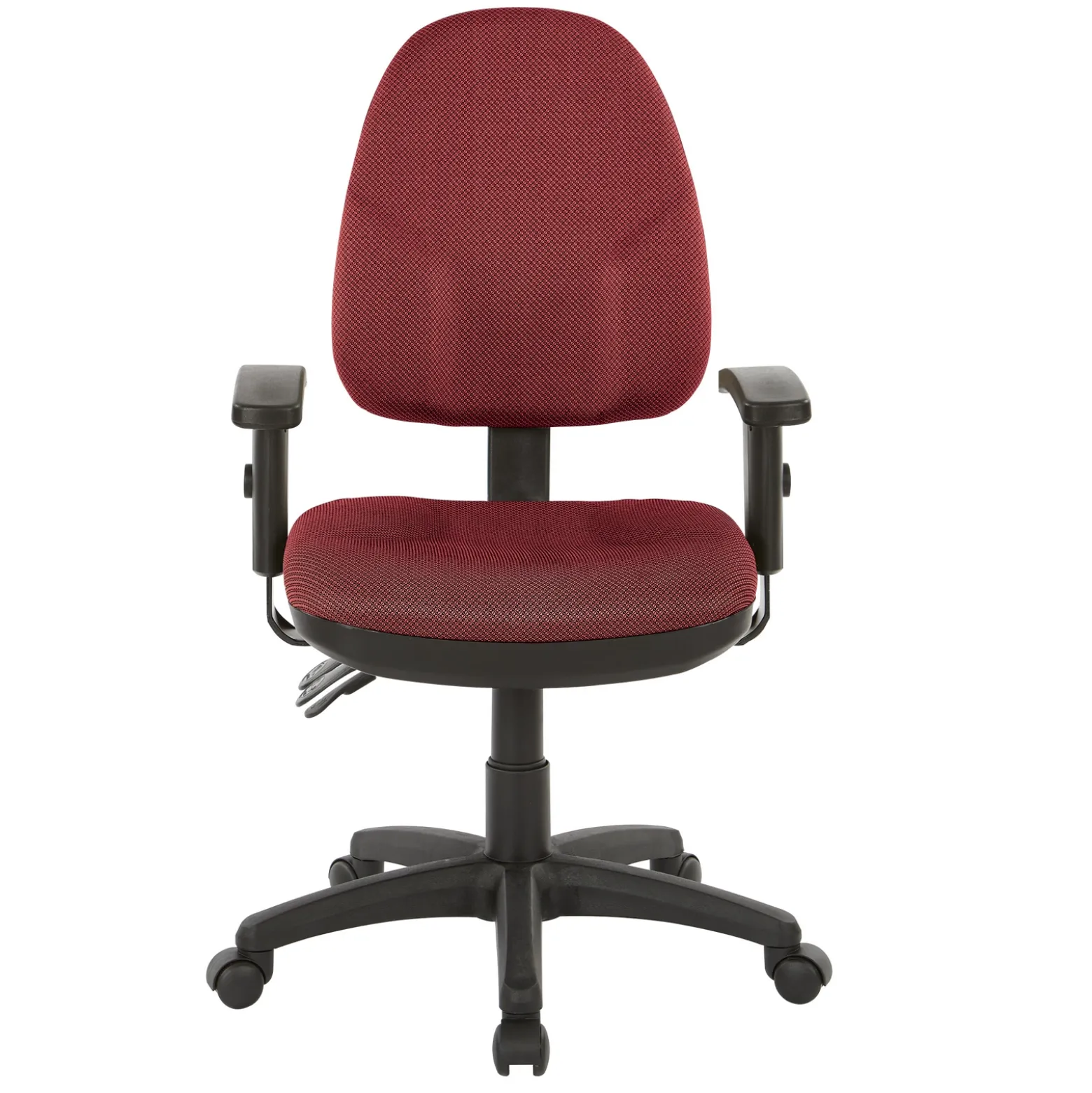 Work Smart Ergonomic Fabric Work Smart Task Chair with Arms