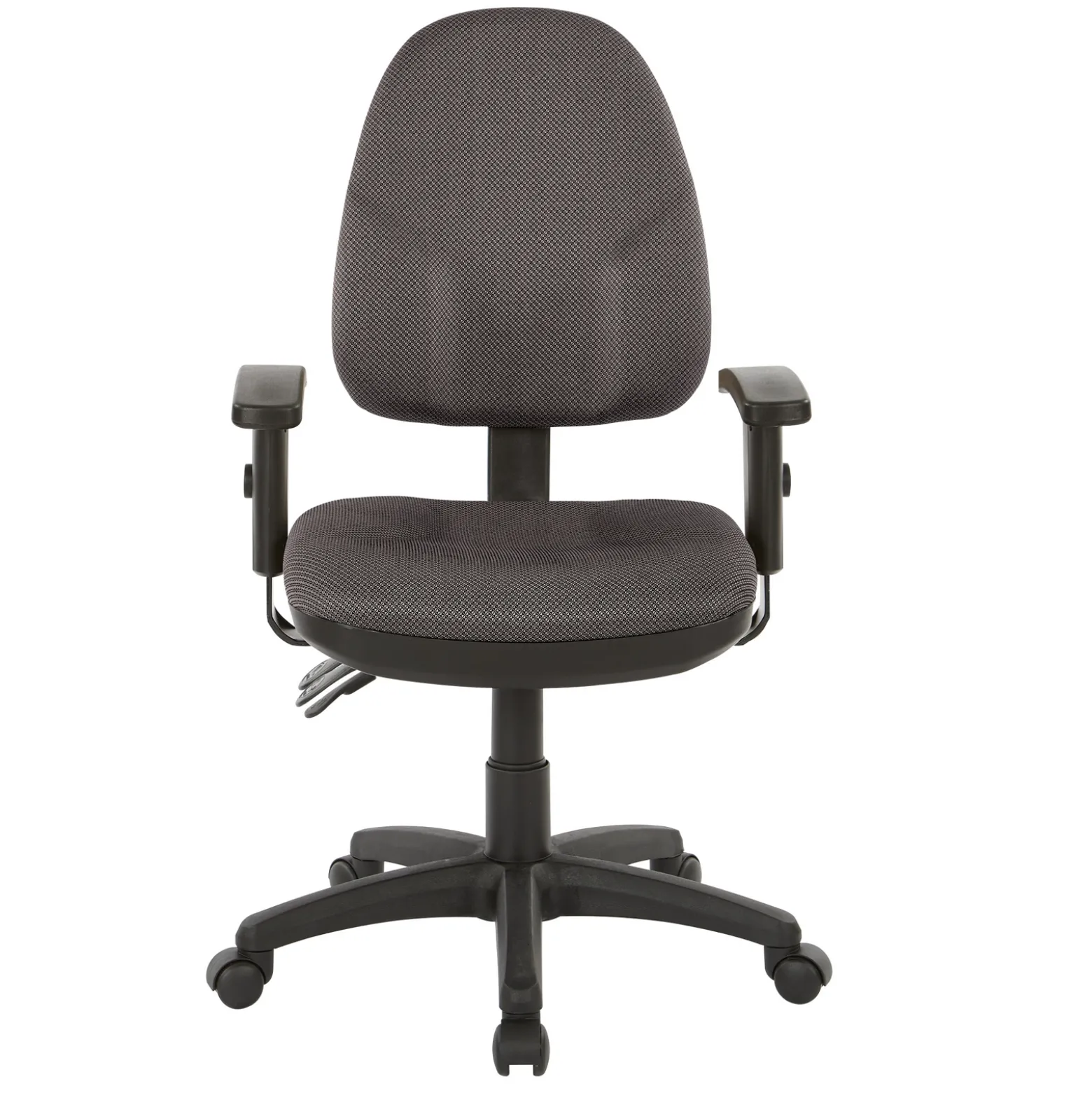 Work Smart Ergonomic Fabric Work Smart Task Chair with Arms