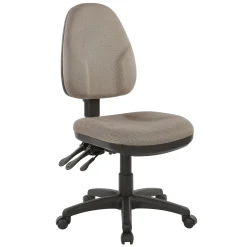 WorkSmart Armless Dual Function Ergonomic Chair
